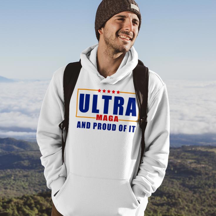 Ultra Maga And Proud Of It V11 Hoodie Lifestyle