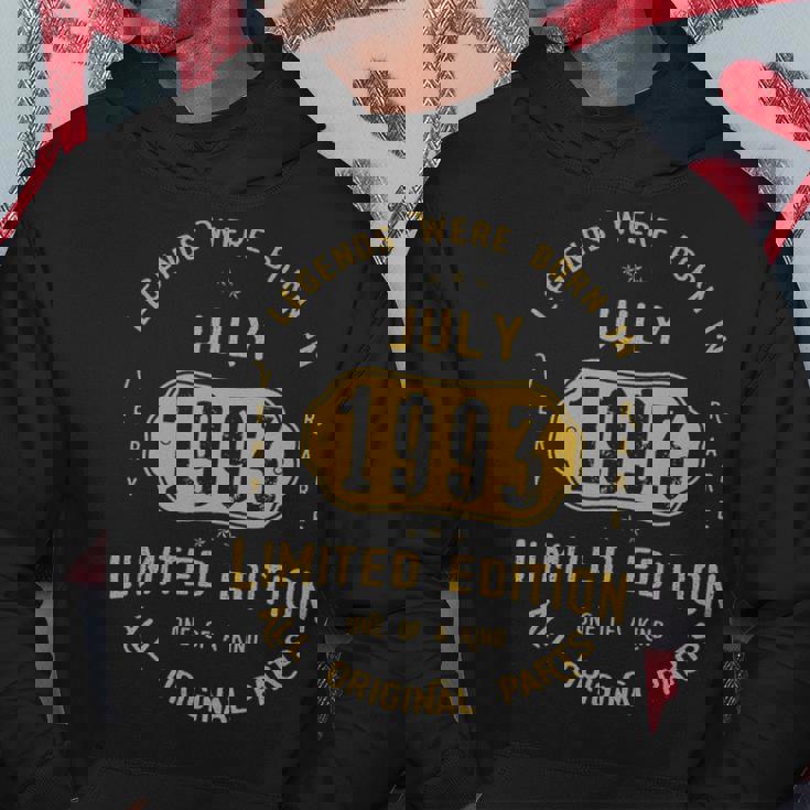 1993 July Birthday Gift 1993 July Limited Edition Hoodie Personalized Gifts