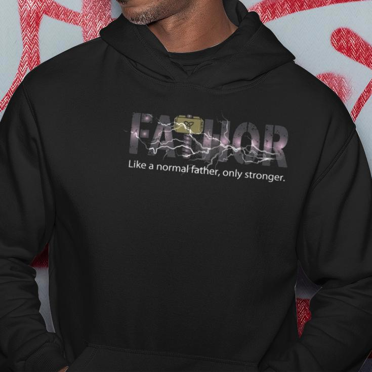 2021 - Lightning Fa-Thor Like Dad Only Stronger Hoodie Unique Gifts