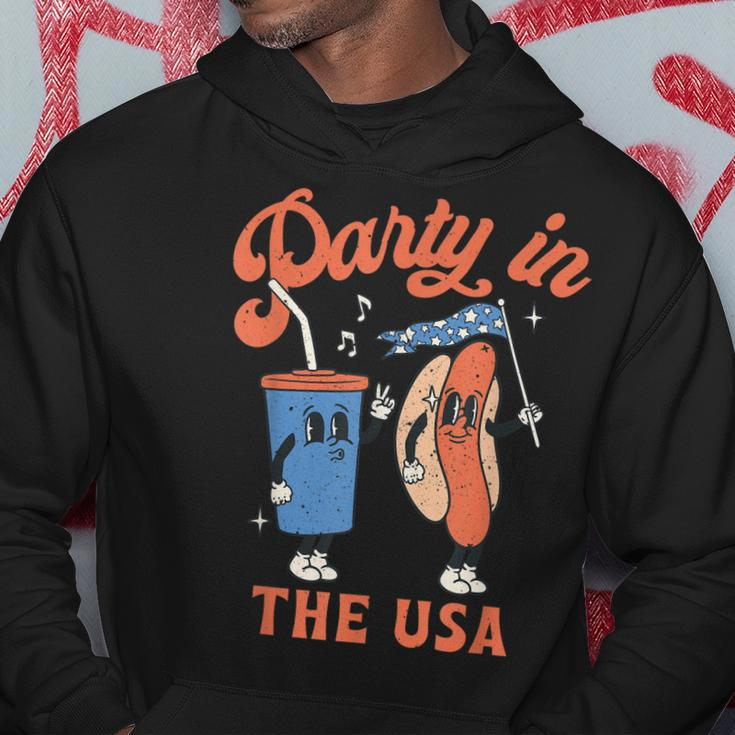 4Th Of July For Hotdog Lover Party In The Usa Hoodie Unique Gifts