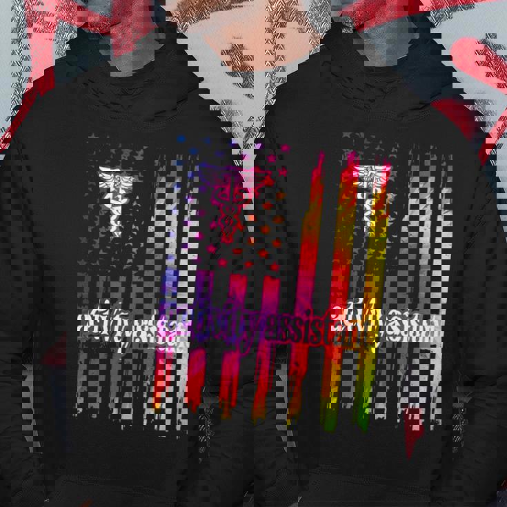 Activity Assistant Us Flag Activities Assistant Hoodie Personalized Gifts