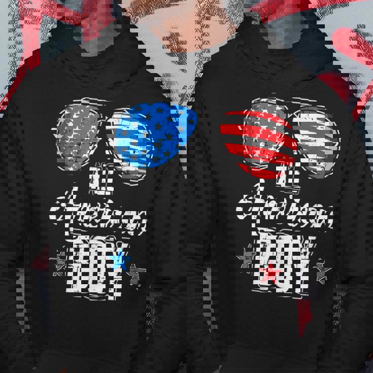 All American Boy Us Flag Sunglasses For Matching 4Th Of July Hoodie Unique Gifts All American Boy Us Flag Sunglasses For Matching 4Th Of July Hoodie Unique Gifts