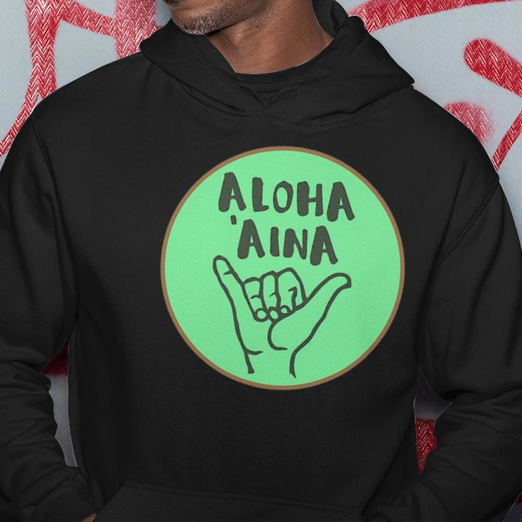 Aloha Aina Love Of The Land Hoodie Unique Gifts