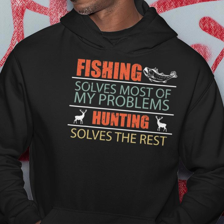 Angler Fish Fishing And Hunting Family Camping Hoodie Unique Gifts