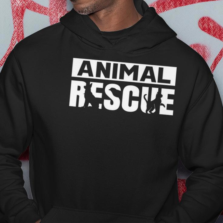 Animal Rescue Saving Rescuer Save Animals Hoodie Unique Gifts
