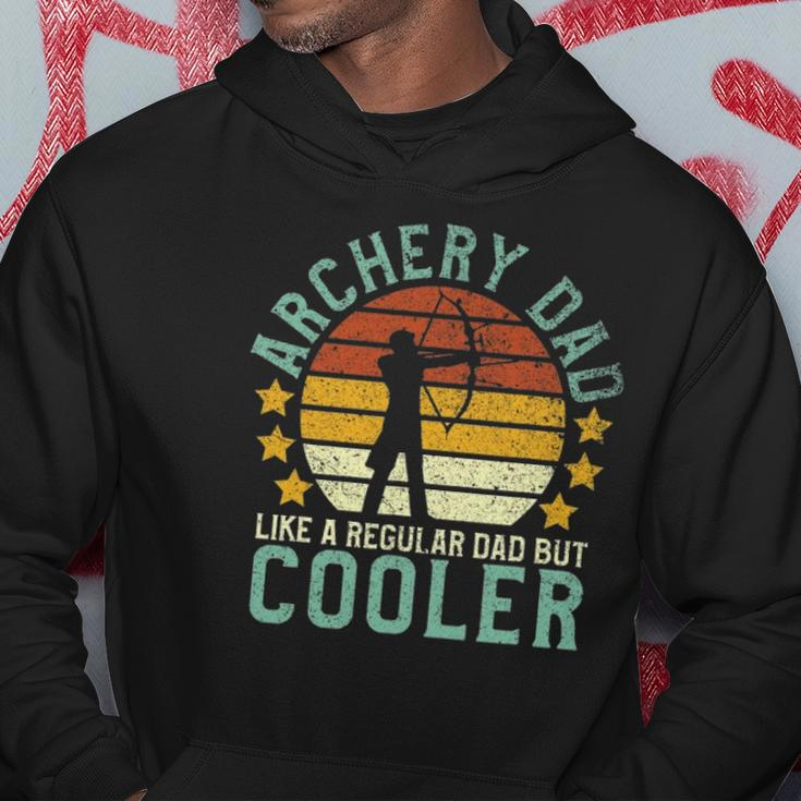 Archery Dad Funny Fathers Day Gift For Archer Bow Hunter Hoodie Unique Gifts