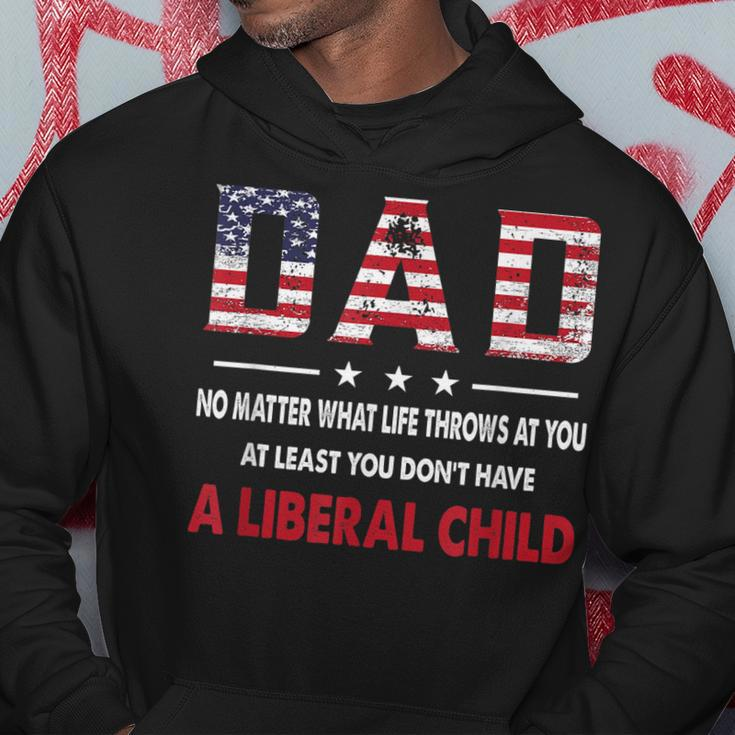 At Least You Dont Have A Liberal Child American Flag Hoodie Unique Gifts