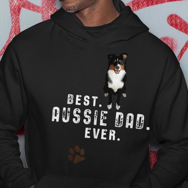 Australian Shepherd - Best Aussie Dad Ever Hoodie Unique Gifts