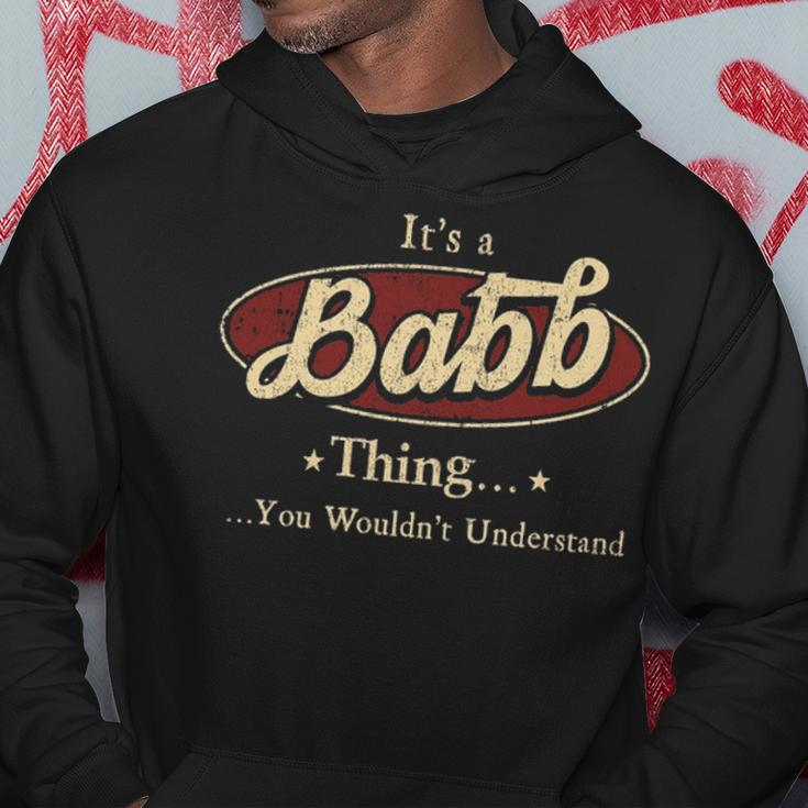 Babb Shirt Personalized Name GiftsShirt Name Print T Shirts Shirts With Names Babb Hoodie Funny Gifts