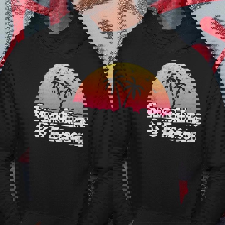 Bacon Gift - Sunshine And Bacon Hoodie Unique Gifts