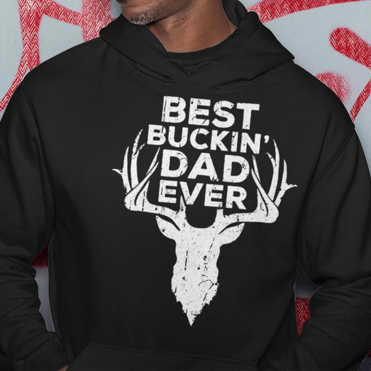Best Buckin Dad Ever Deer Hunters Hoodie Unique Gifts