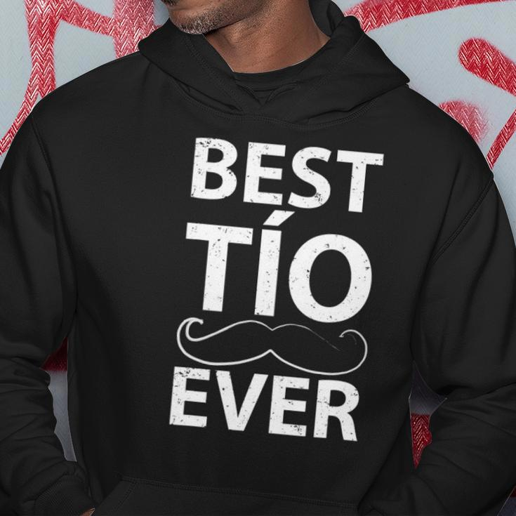 Best Tio Ever Best Uncle Ever Mustache Hoodie Unique Gifts