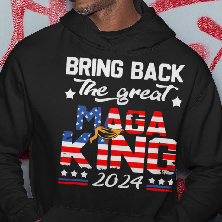 Bring Back The Great Maga King 2024 4Th Of July Trump 2024T President Trump Tee Republican Anti Biden Hoodie Funny Gifts