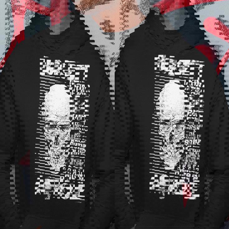 Burgett Name Gift Burgett Ive Only Met About 3 Or 4 People Hoodie Personalized Gifts
