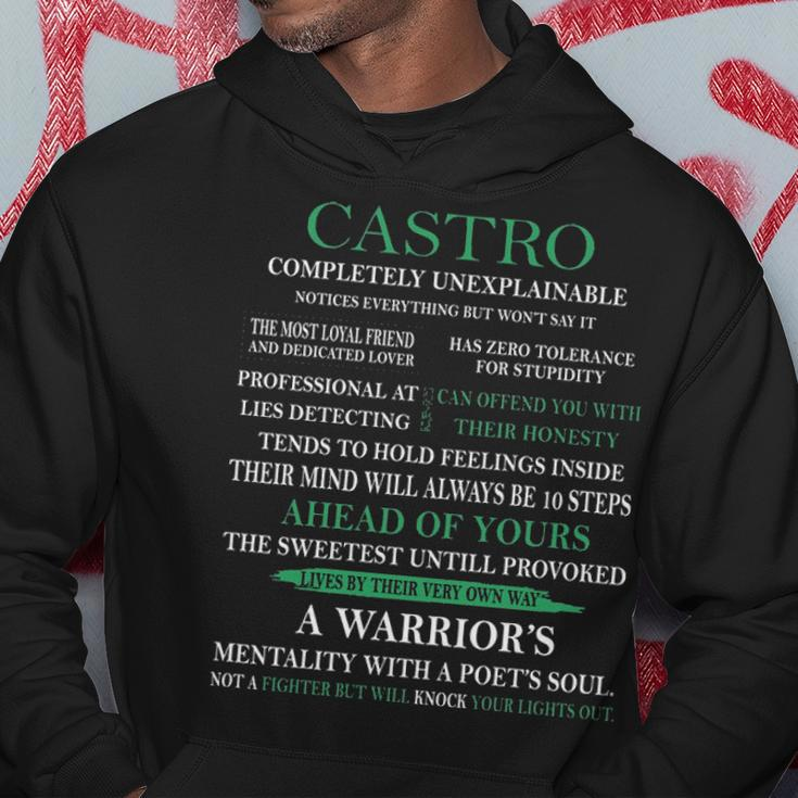Castro Name Gift Castro Completely Unexplainable Hoodie Funny Gifts