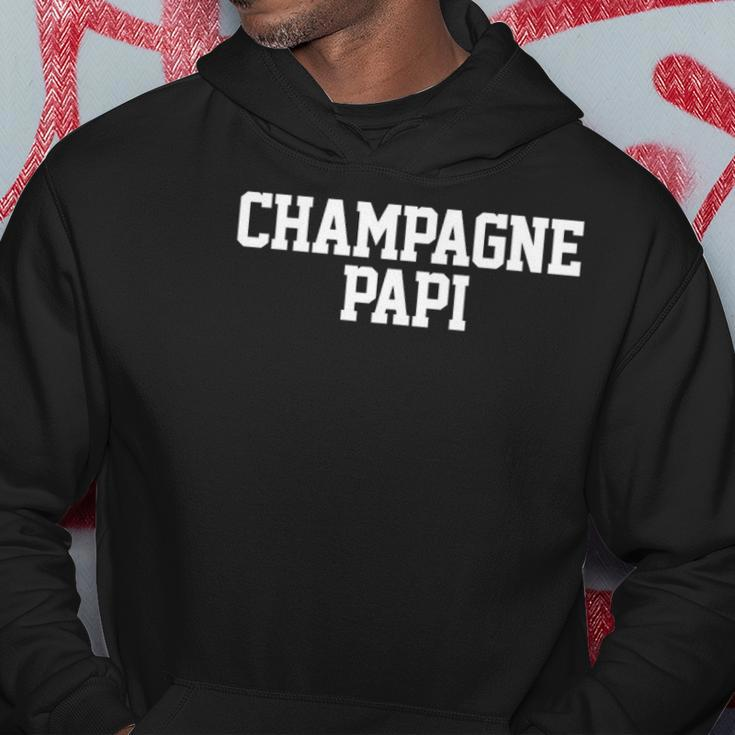 Champagne Papi Dad Fathers Day Love Family Support Tee Hoodie Unique Gifts