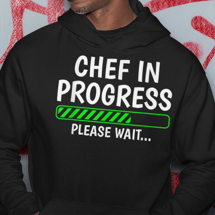 Chef In Progress Cook Sous Chef Culinary Cuisine Student Hoodie Funny Gifts