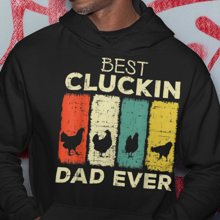 Chicken Chicken Chicken Best Cluckin Dad Ever V3 Hoodie Unique Gifts