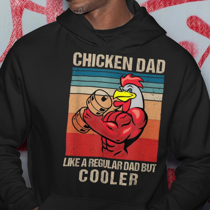 Chicken Chicken Chicken Dad Like A Regular Dad Farmer Poultry Father Day_ V4 Hoodie Unique Gifts