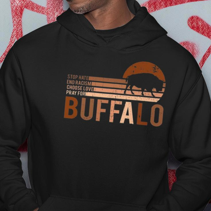 Choose Love Buffalo Stop Hate End Racism Choose Love Buffalo V2 Hoodie Unique Gifts
