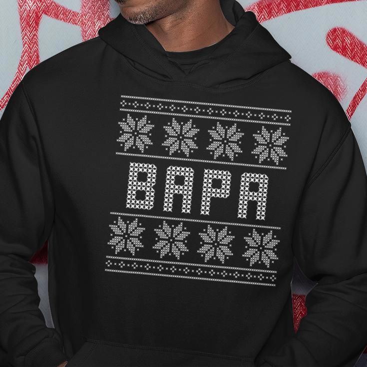 Christmas For Bapa Funny Holiday Gift Hoodie Unique Gifts