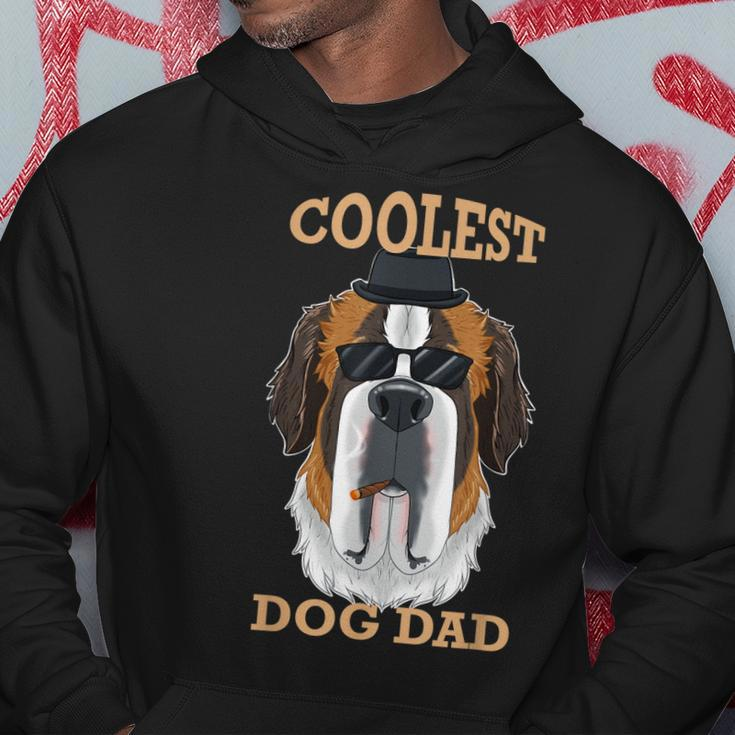 Coolest Dog Dad I Saint Bernard Dad I Saint Bernard Hoodie Personalized Gifts