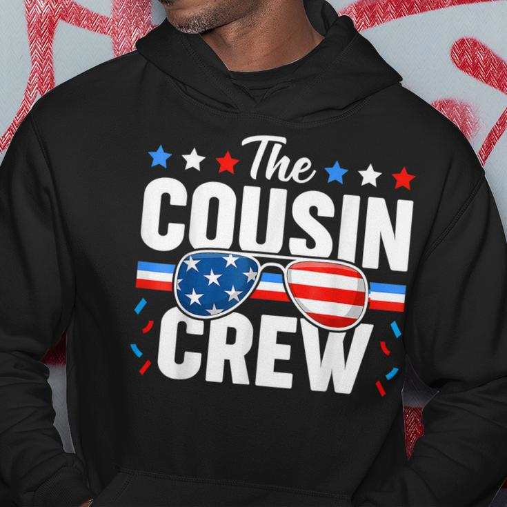Cousin Crew 4Th Of July Patriotic American Family Matching Hoodie Unique Gifts