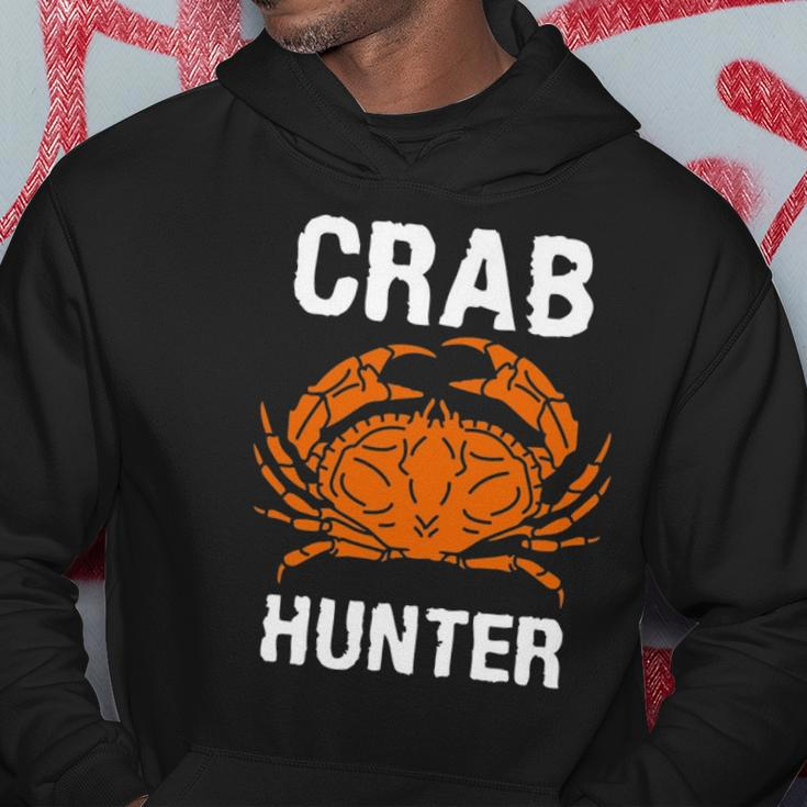 Crab Hunter Crab Lover Vintage Crab Hoodie Unique Gifts