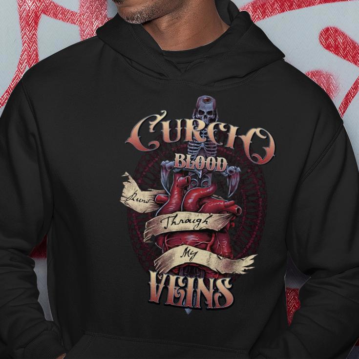 Curcio Blood Runs Through My Veins Name Hoodie Unique Gifts