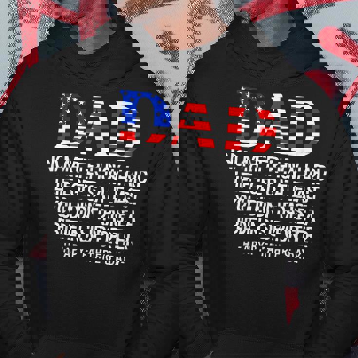 Dad Fathers Day At Least You Didnt Raise A Biden Supporter Hoodie Unique Gifts Dad Fathers Day At Least You Didnt Raise A Biden Supporter Hoodie Unique Gifts