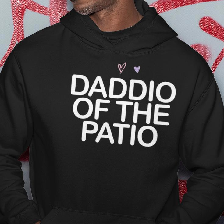 Daddio Of The Patio Saying Mom Gift Heart Cute Graphic Hoodie Personalized Gifts