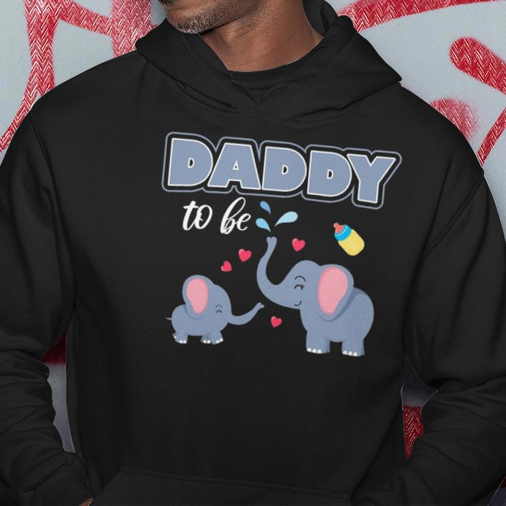 Daddy To Be Pregnancy Elephant Lovers Hoodie Personalized Gifts