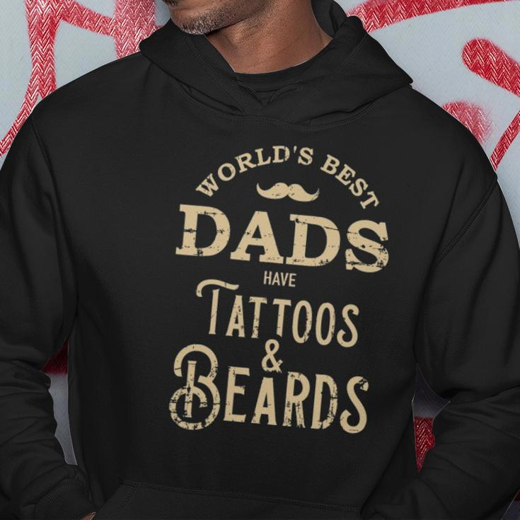 Dads With Tattoos And Beards Hoodie Unique Gifts