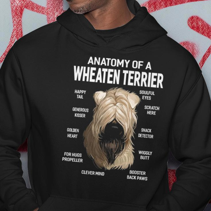 Dogs 365 Anatomy Of A Soft Coated Wheaten Terrier Dog Hoodie Unique Gifts