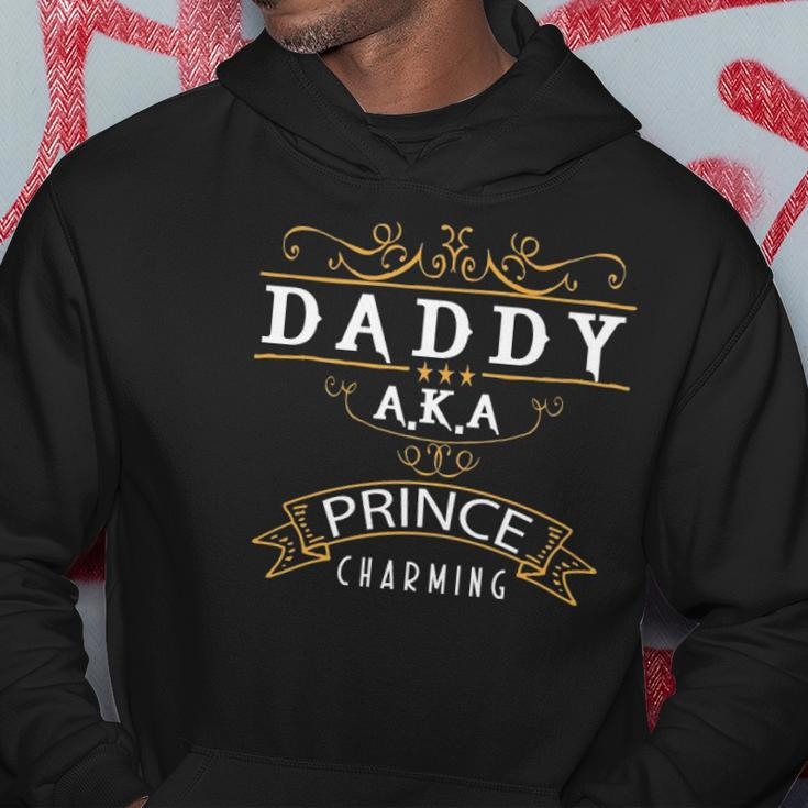 Fathers Day Funny Cute Daddy Aka Prince Charming Hoodie Unique Gifts