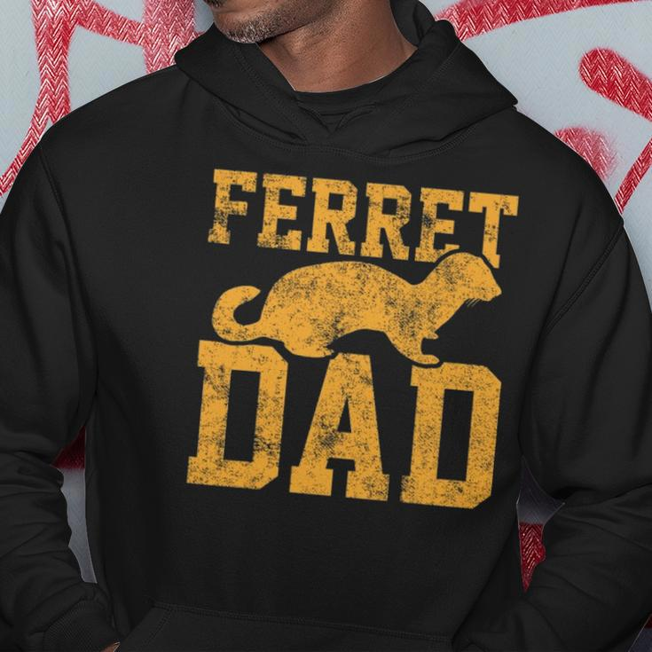 Ferret Dad Papa Father Vintage Hoodie Unique Gifts