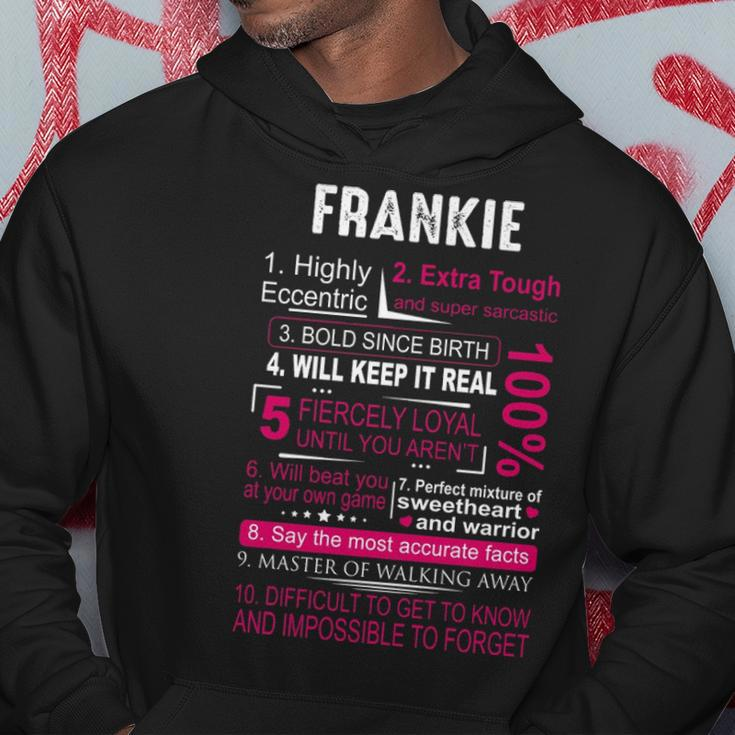 Frankie Name Gift Frankie Name Hoodie Funny Gifts