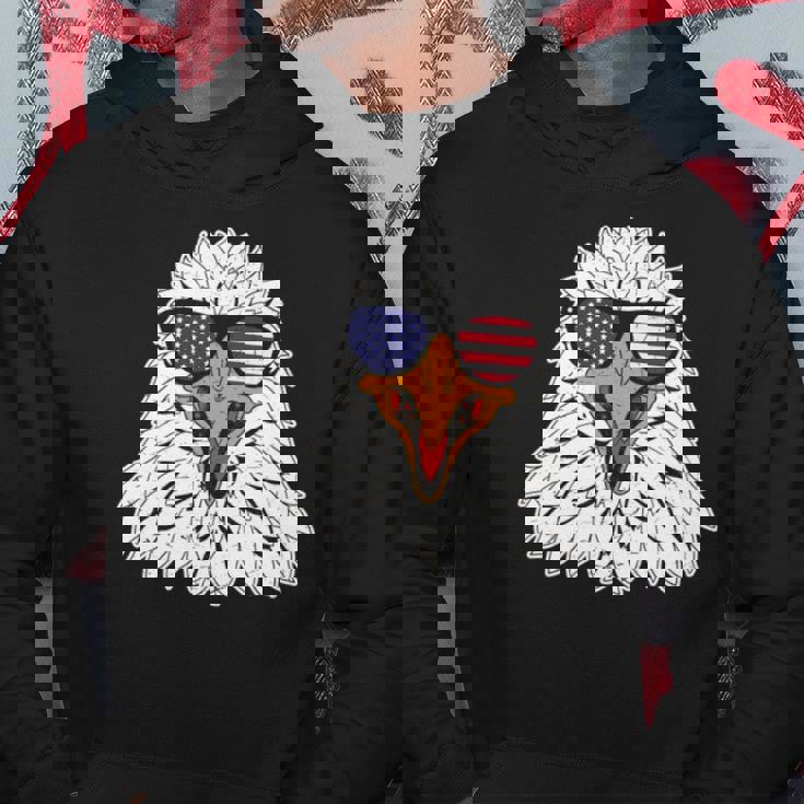 Funny 4Th Of July Eagle Patriotic American Flag Cute Eagle Hoodie Unique Gifts