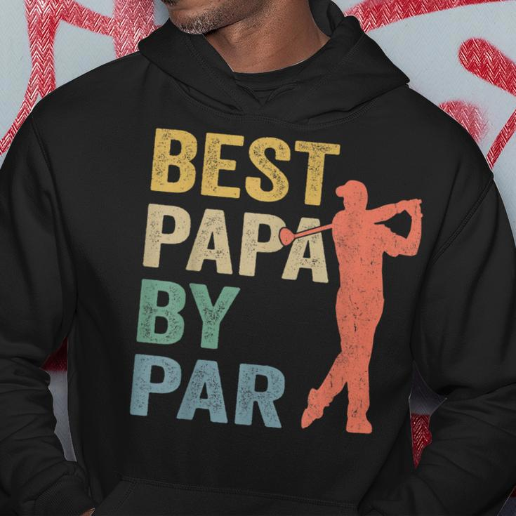 Funny Best Papa By Par Fathers Day Golf Gift Grandpa Hoodie Unique Gifts