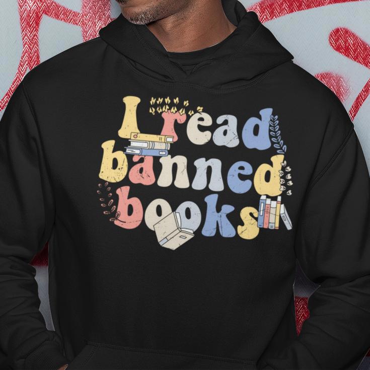 Funny I Read Banned Books Lovers Books Hoodie Funny Gifts