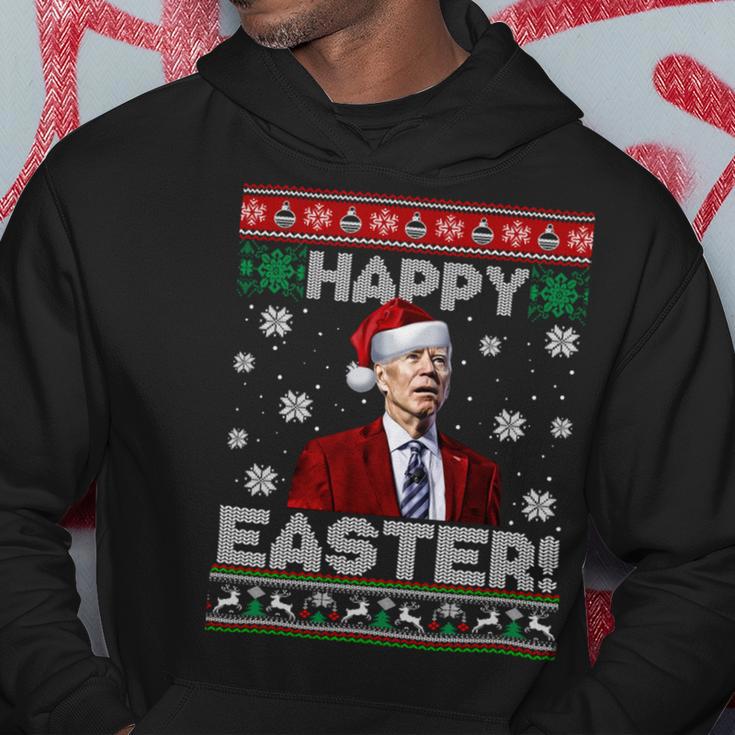 Funny Joe Biden Happy Easter Ugly Christmas Hoodie Funny Gifts