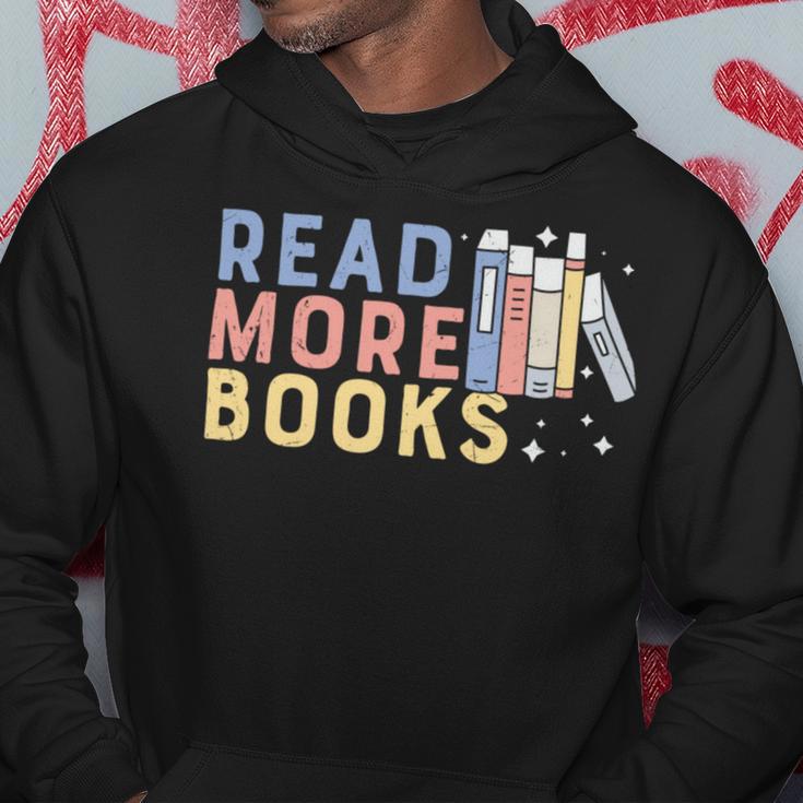 Funny Read More Books Gift Hoodie Funny Gifts