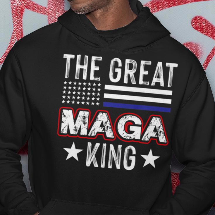 Funny The Great Maga King Trump 2022 Amp 2024 Hoodie Funny Gifts