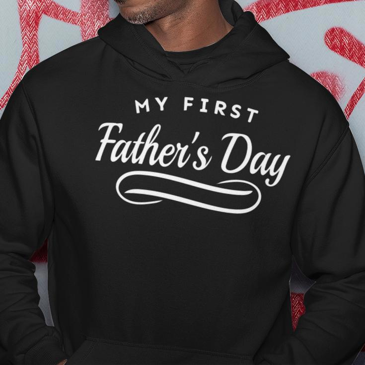 Happy First Fathers Day - New Dad Gift Hoodie Unique Gifts