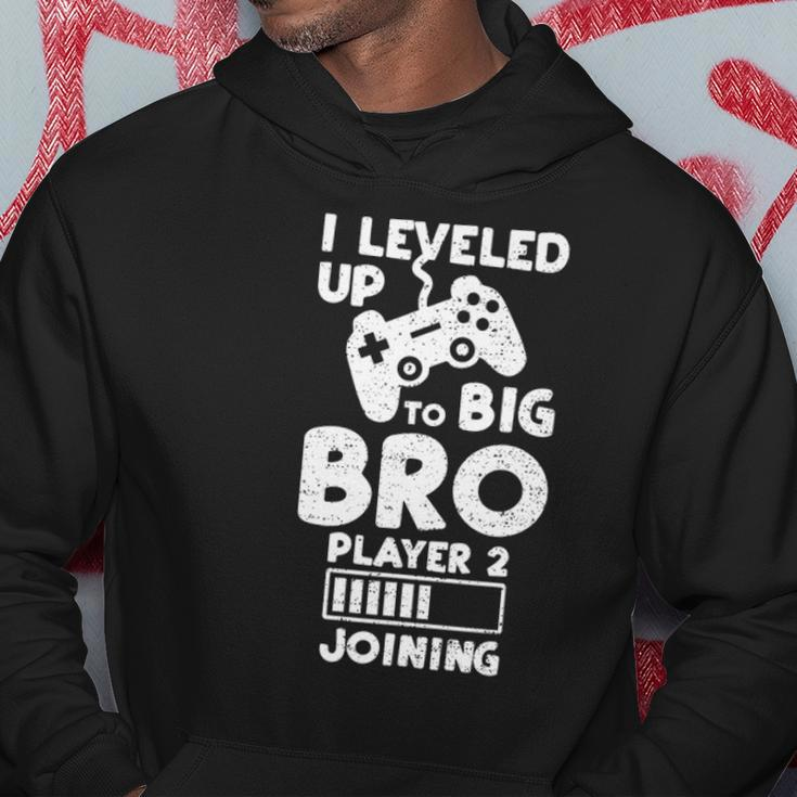 I Leveled Up To Big Bro Player 2 Joining - Gaming Hoodie Unique Gifts