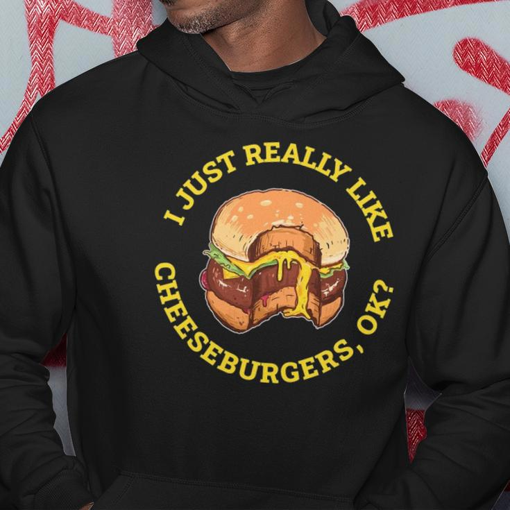 I Love Cheeseburgers Lover Gift Hoodie Unique Gifts