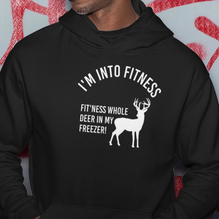 Im Into Fitness Fitness Deer In My Freezer Deer Hoodie Unique Gifts