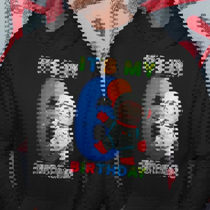 Its My 6Th Birthday Happy 6 Years Astronaut Birthday Hoodie Unique Gifts