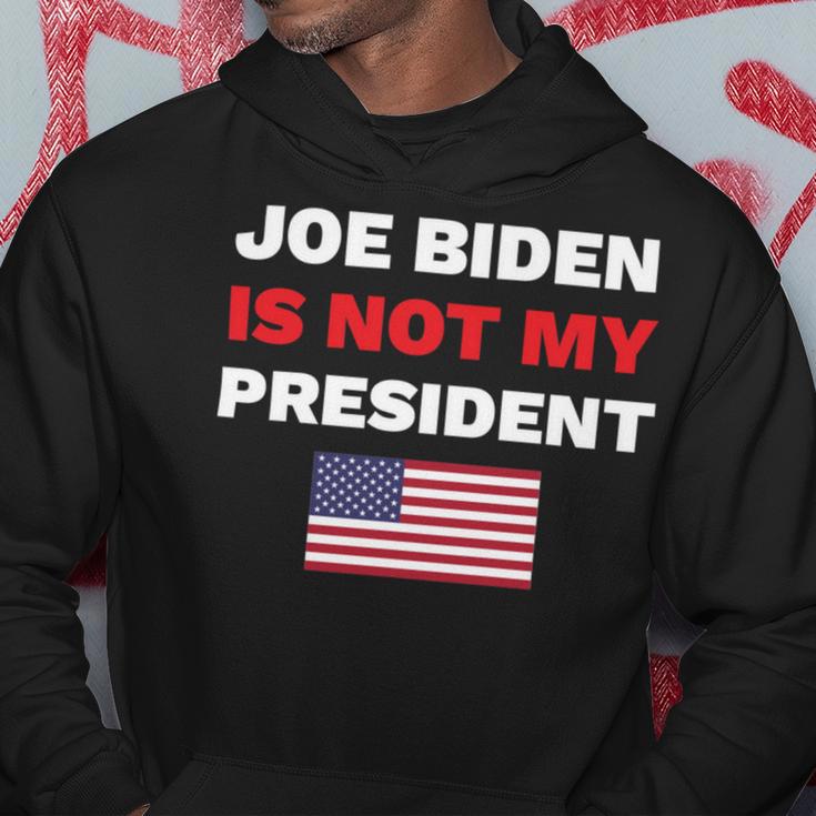 Joe Biden Is Not My President Not My President Hoodie Funny Gifts