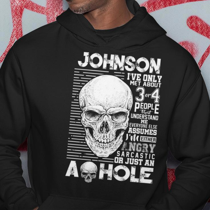 Johnson Name Gift Johnson Ive Only Met About 3 Or 4 People Hoodie Funny Gifts
